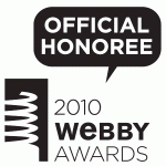 Offcial Honoree 2010 Webby Awards